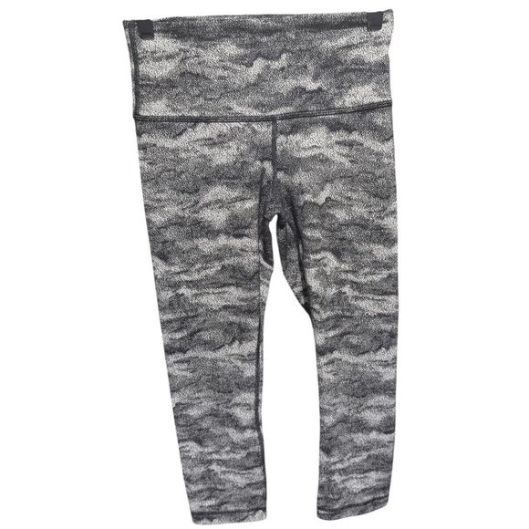 LULULEMON ATHLETICA Wunder Under Crop Hi-Rise 21" Size 6 - Picture 4 of 5